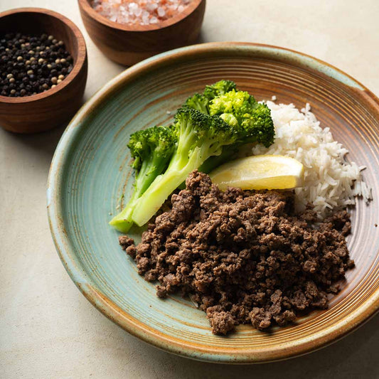 THE LEAN BEEF AND RICE